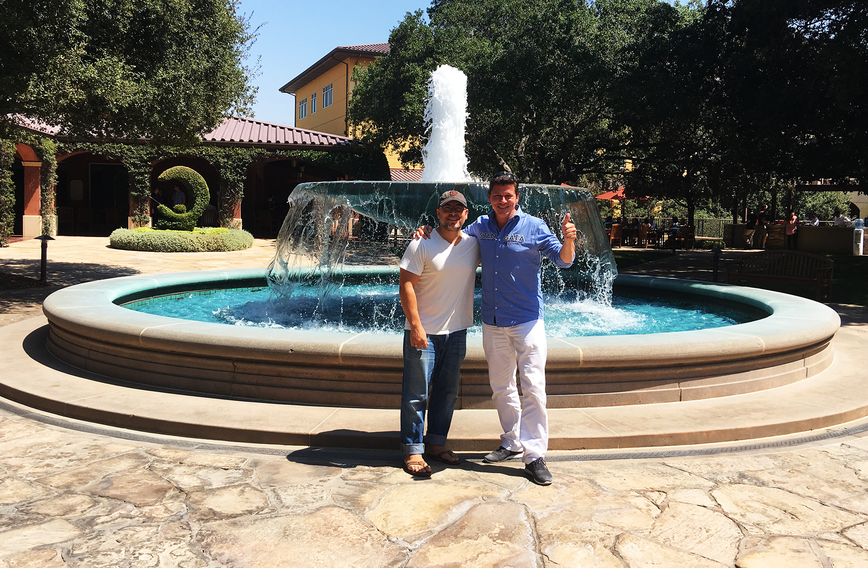 Charles Ellison and MikeVR at DreamWorks Animation